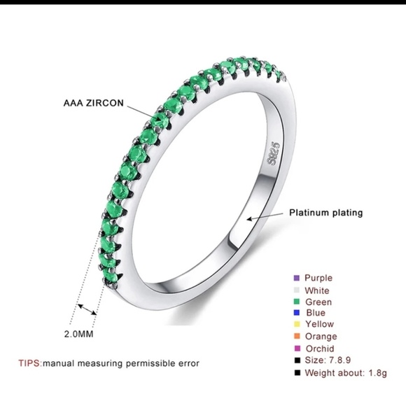 Multi color Ring Band - Picture 3 of 5